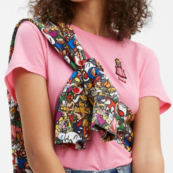 Levi's® x Super Mario Princess T Shirt EMBROIDERED - Picture 4 of 7